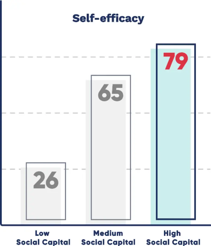 Self Efficacy graph